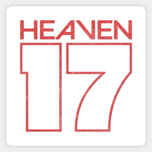 Heaven 17 / Retro Fan Art Design Sticker